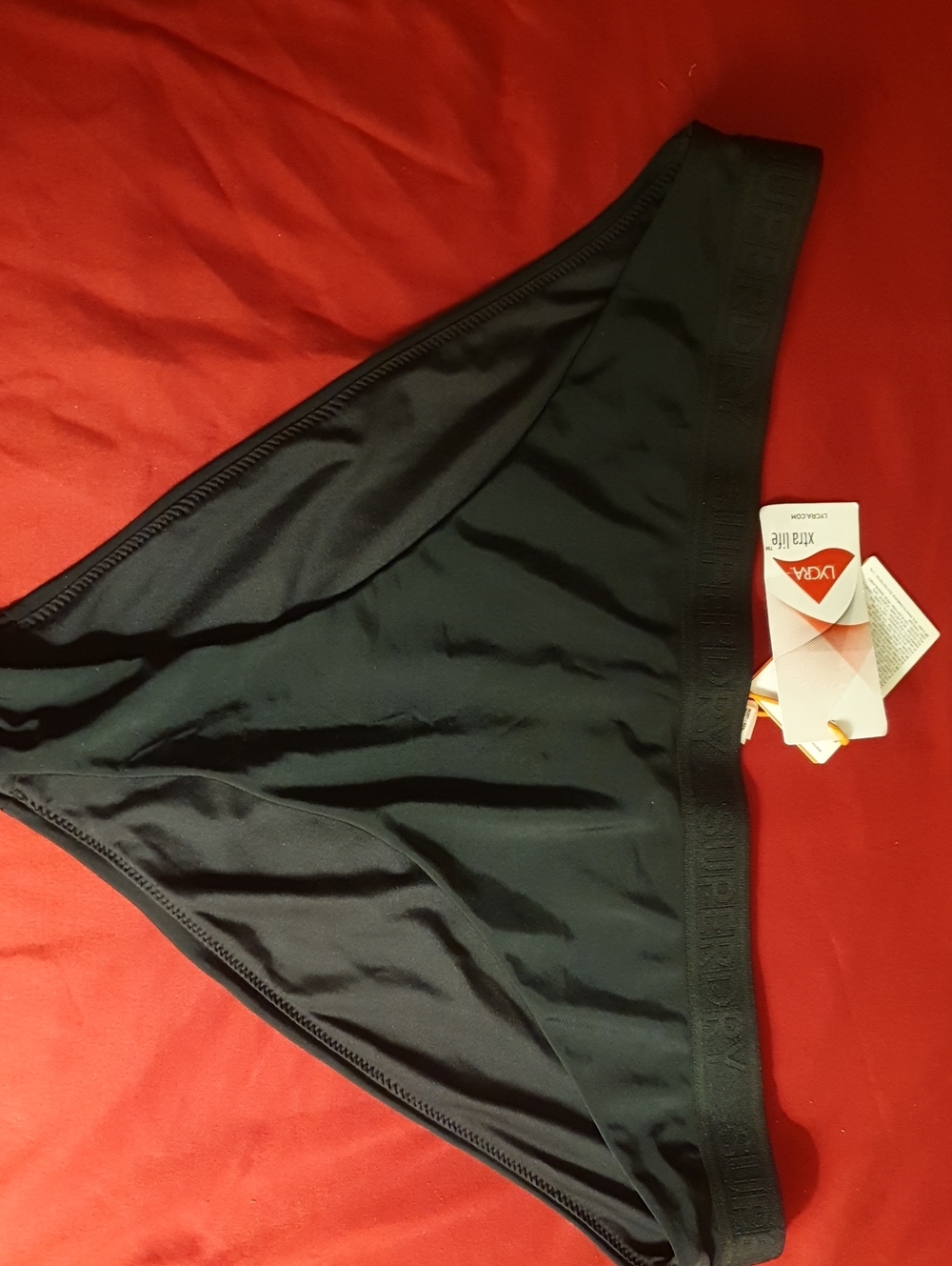 Superdry Black Bikini Brief - Minimal Everyday Staple